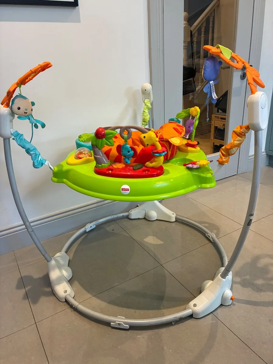 Child’s cotbed & bouncer - Image 2