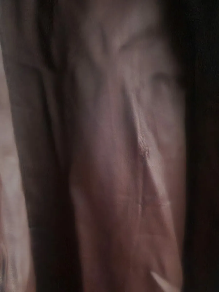 Vintage real brown fur coat (post incl) - Image 2