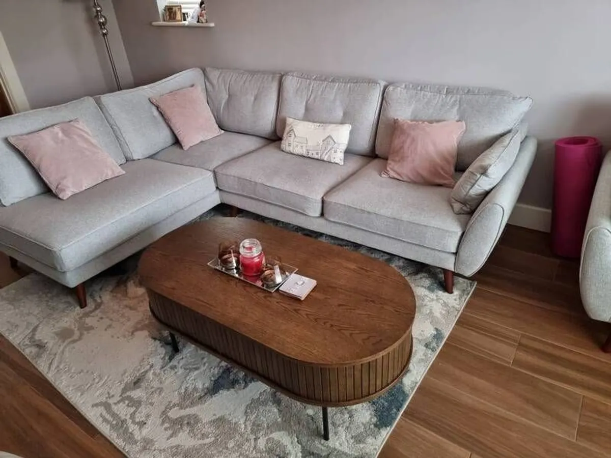 corner sofa and armchair - Image 4