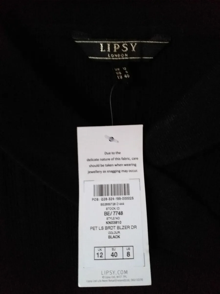 NEW KNITTED DRESS LIPSY-SIZE 12 - Image 2