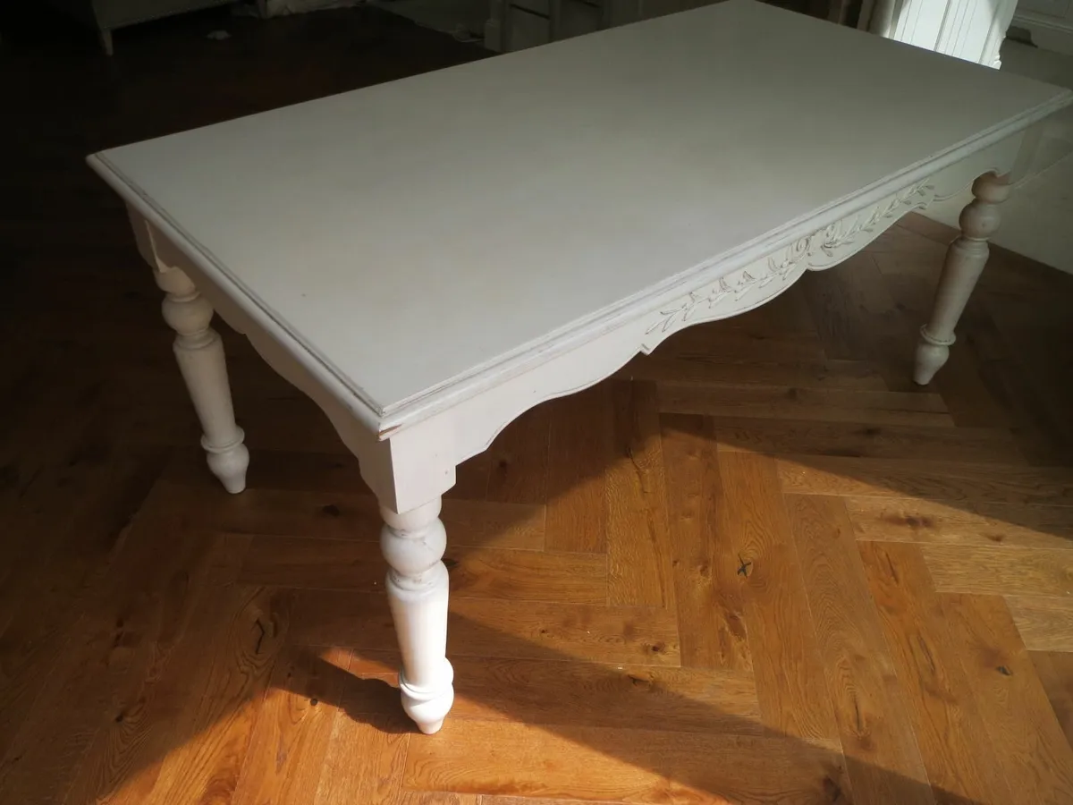 Dining Table from Country Corner shabby Chic - Image 4