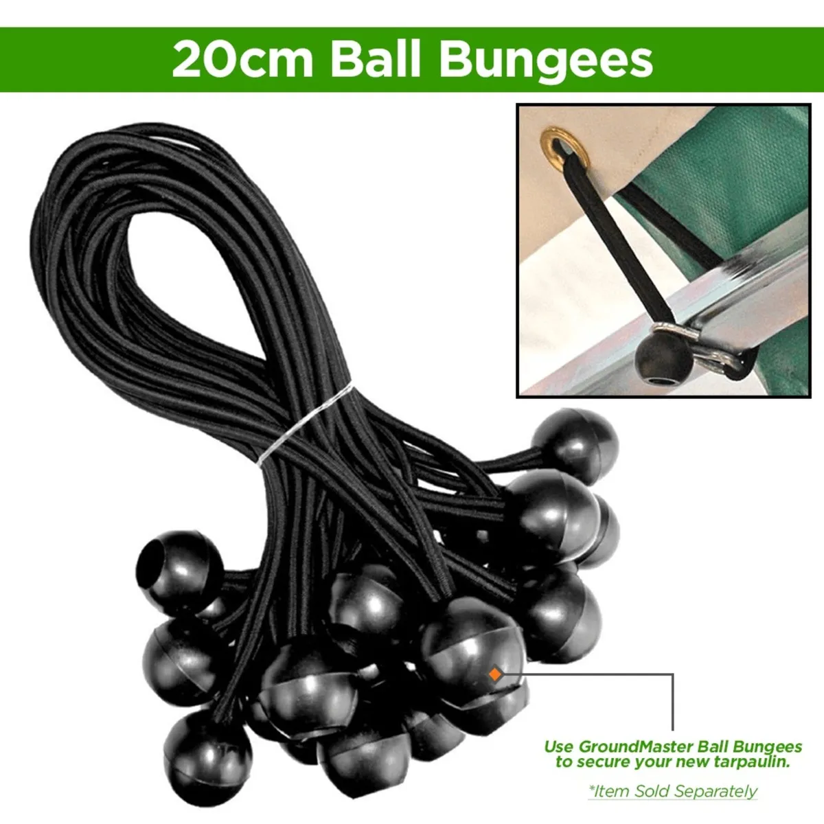 Ball bungees elasticated cords - Image 1