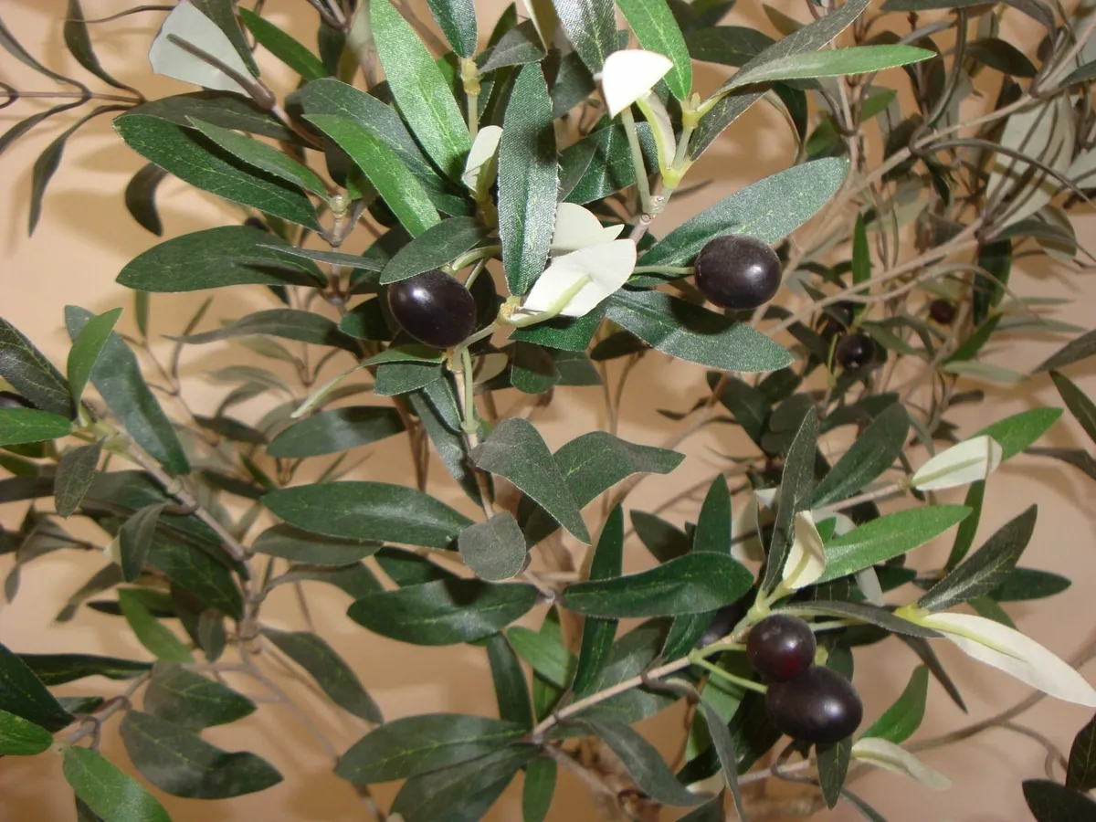 Artificial olive tree branches H160 cm - Image 3
