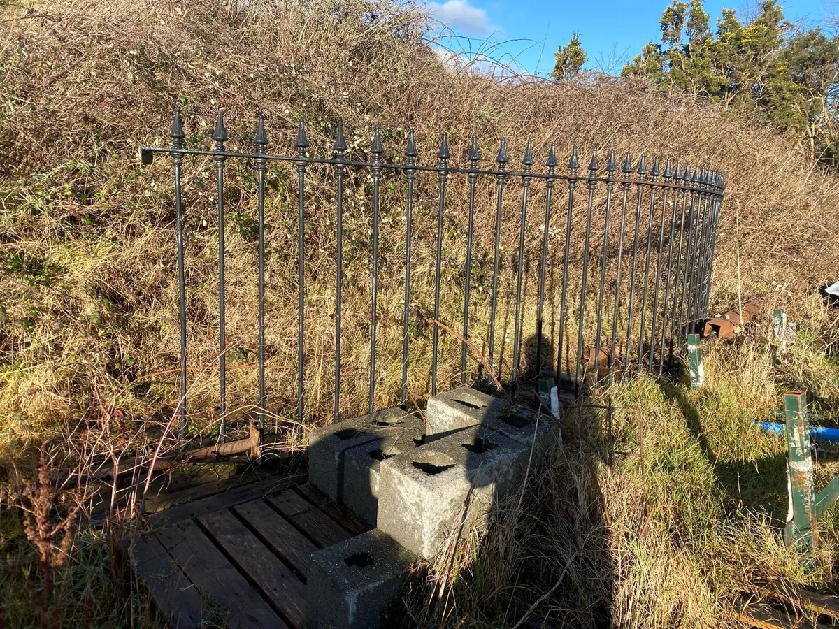 Iron decretive fence