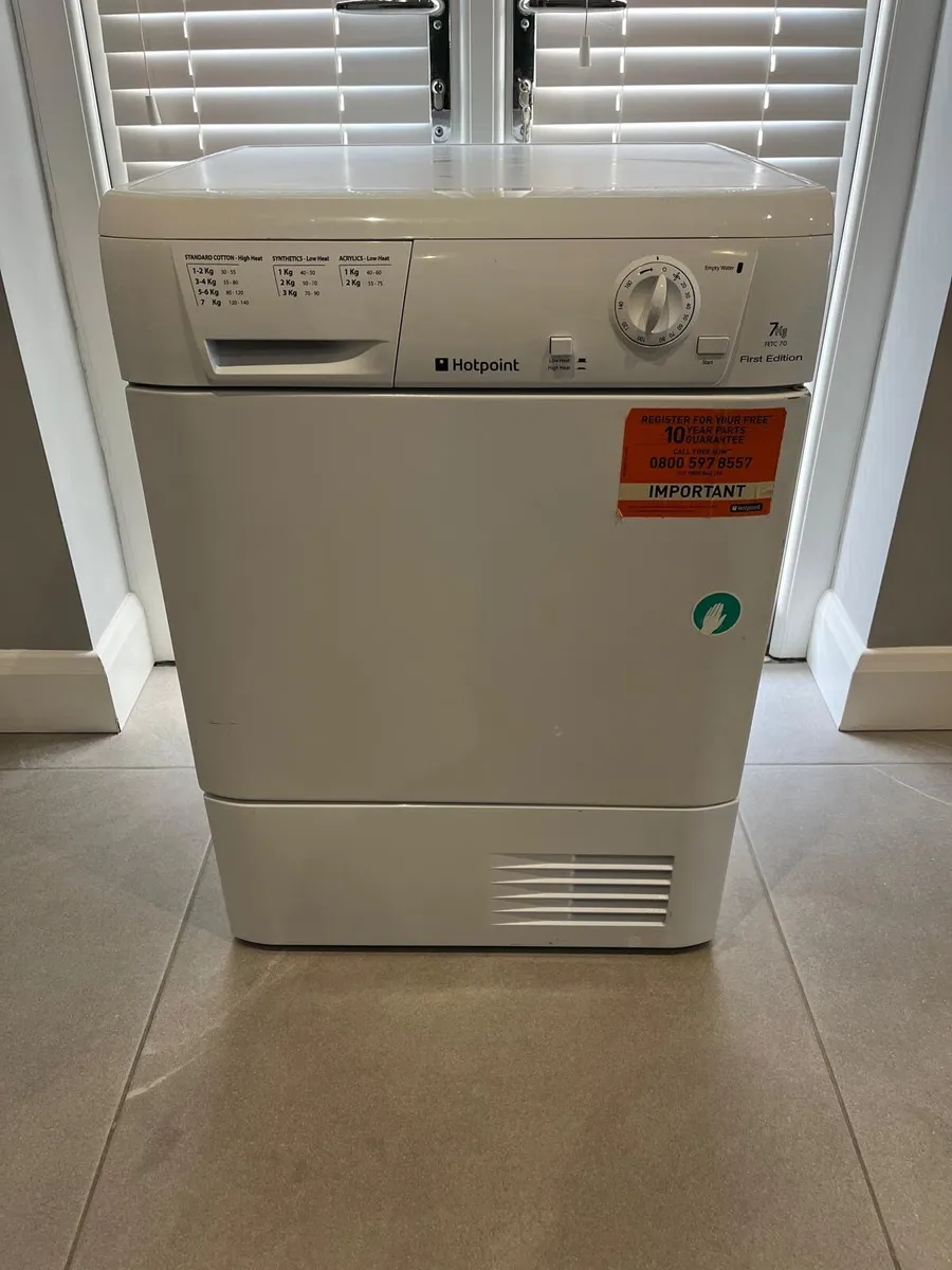 Hotpoint condenser tumble dryer - Image 2