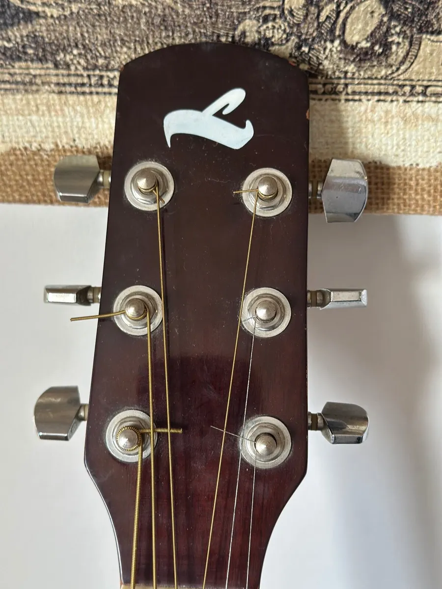 Lorenzo flame series acoustic guitar - Image 2