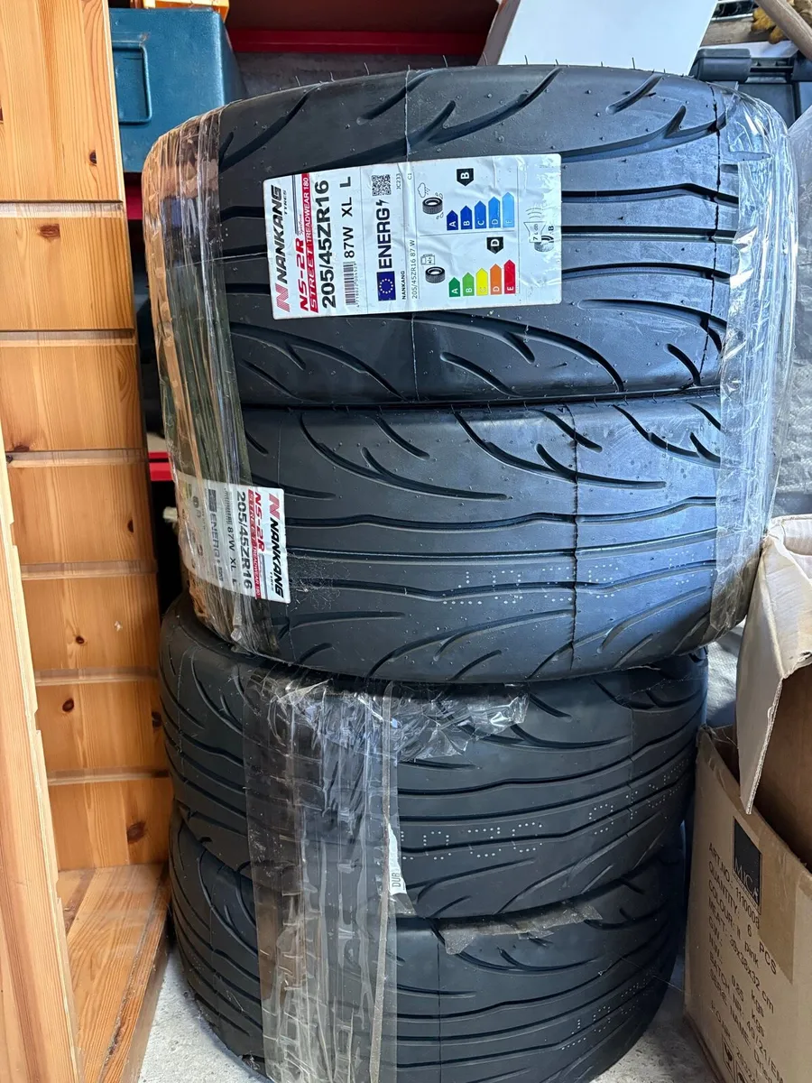 4 x NANKANG NS-2R 205/45 ZR16 87W XL  tyres - Image 1