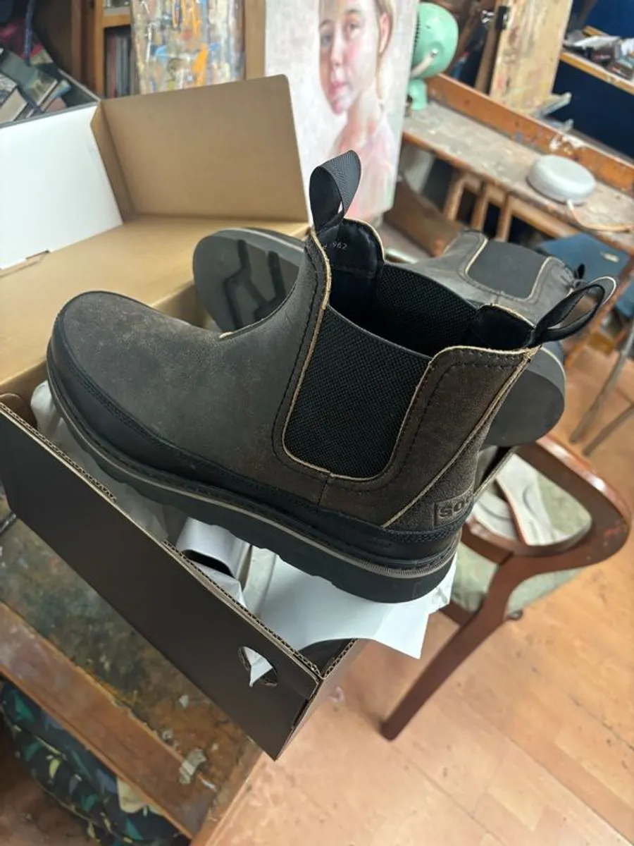 SOREL Slabtown men's Chelsea boots uk 10 - Image 1
