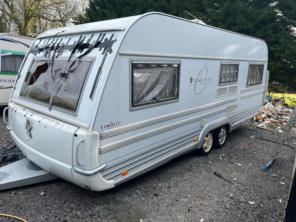 Tabbert caravan parts and windows - Image 1