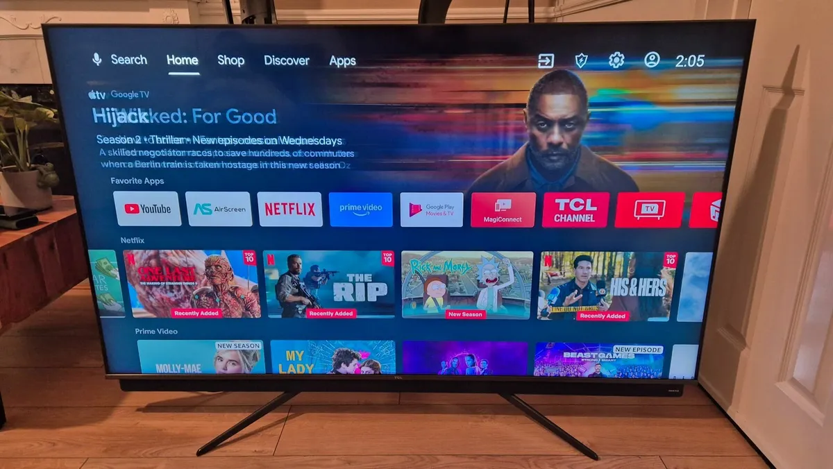65" TCL 4K QLED Andrpid Smart TV - Image 2