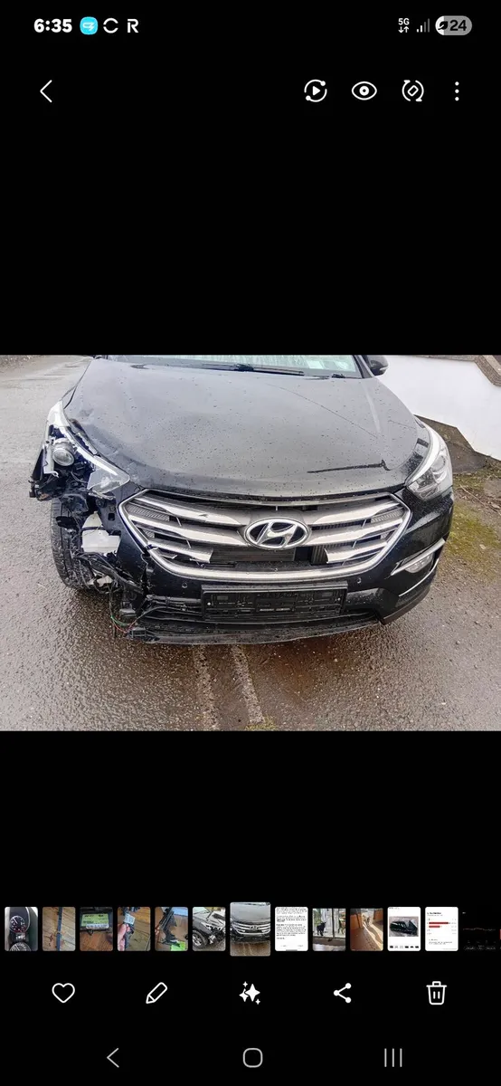 Front Bumper 2018 Hyundai santa fe