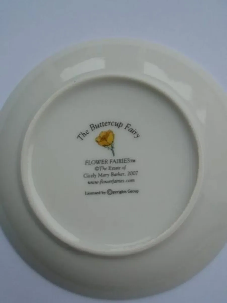 Flower fairy plate, Buttercup,Home decor - Image 2