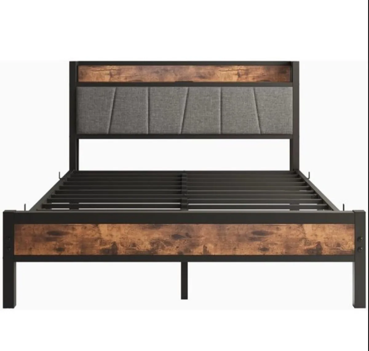 Kingsize Bed Base with Charging Station - Image 3