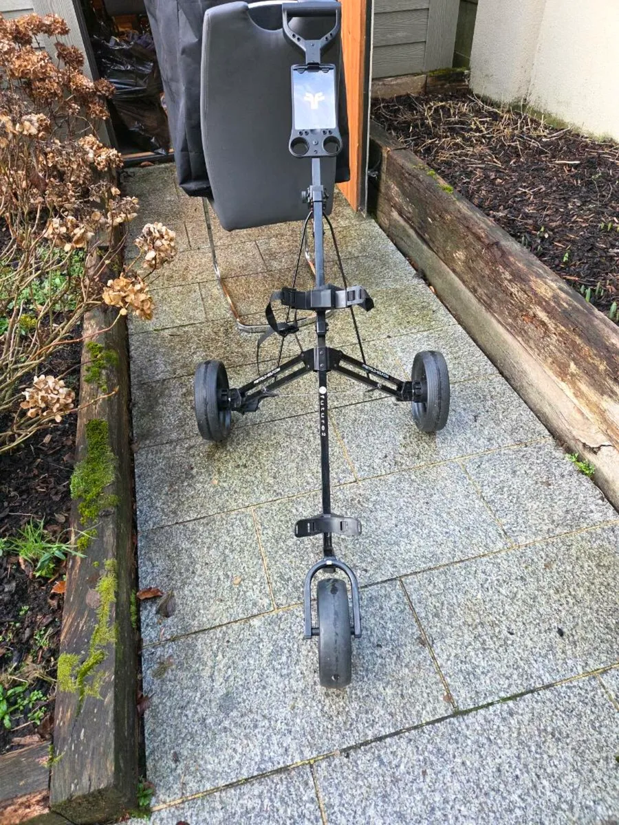 Fast flow future 2 golf trolley - Image 2