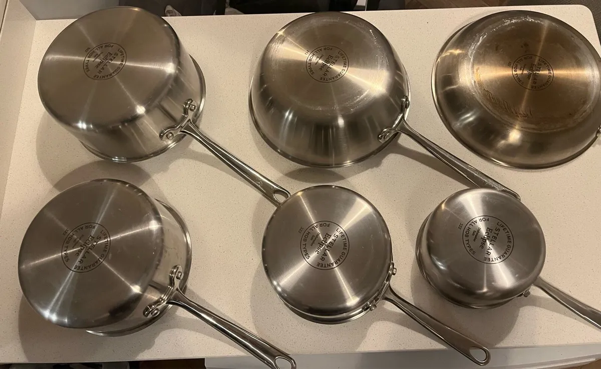 Set of used stellar eclipse cooking pans - Image 3