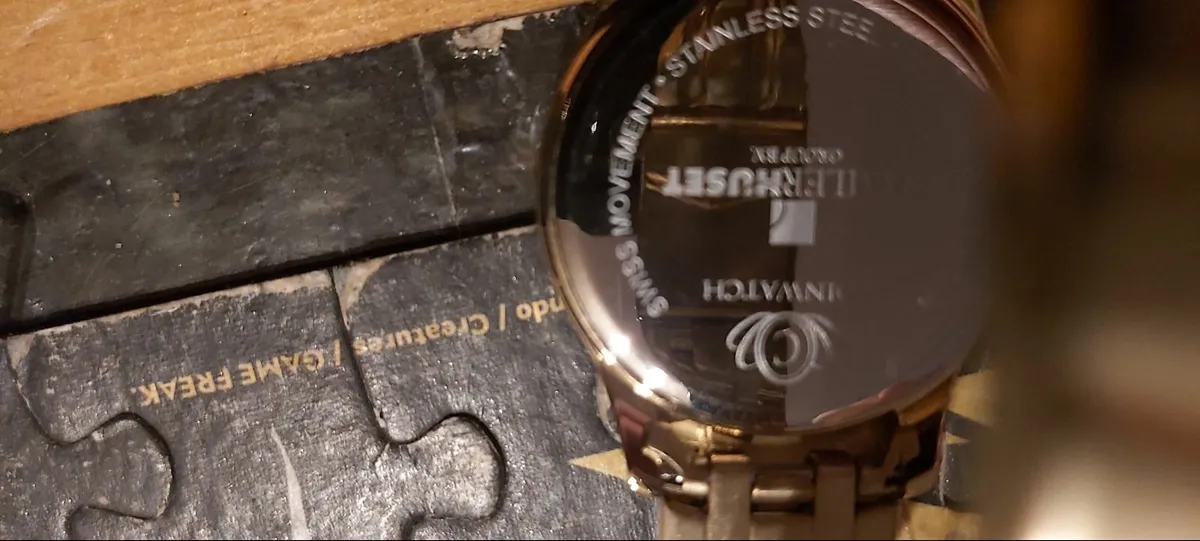 1986 1/10 gold egale coin watch - Image 2