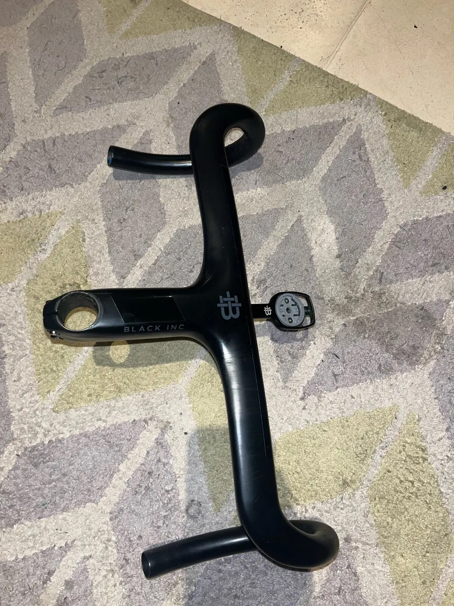 BLACK INC INTEGRATED AERO BARSTEM HANDLEBAR - Image 2
