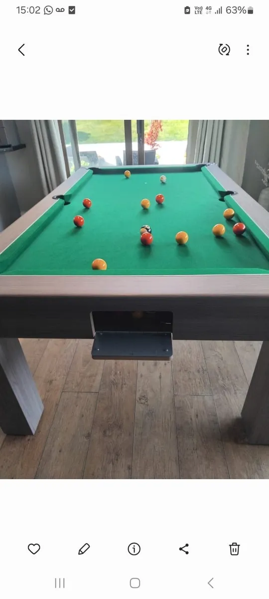 Dining table (and pool table) - Image 4