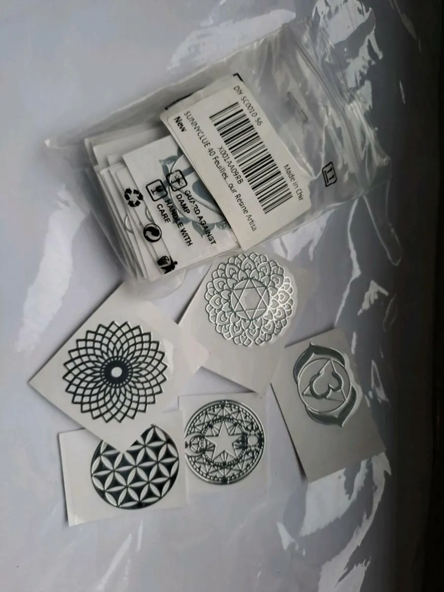 Resin Art Metal Inserts – Geometric / Mandala - Image 1