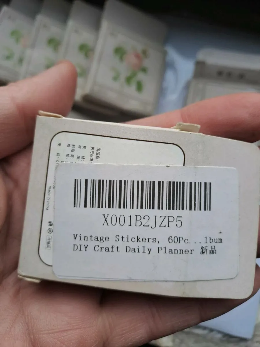 Vintage Floral Stickers Bundle – Botanical Style - Image 3