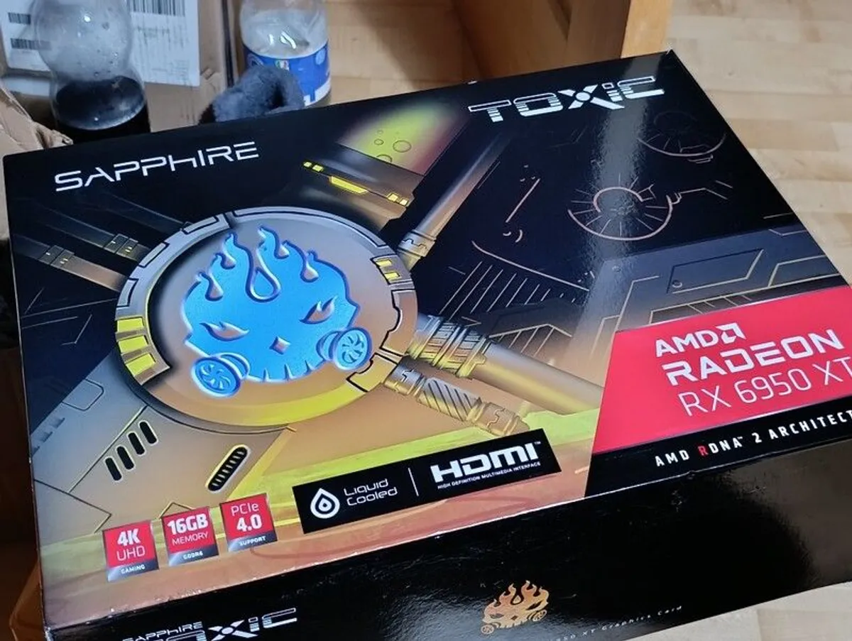Sapphire TOXIC AMD RX 6950 XT - 360mm Liquid Cooler - Flagship Card - Image 1