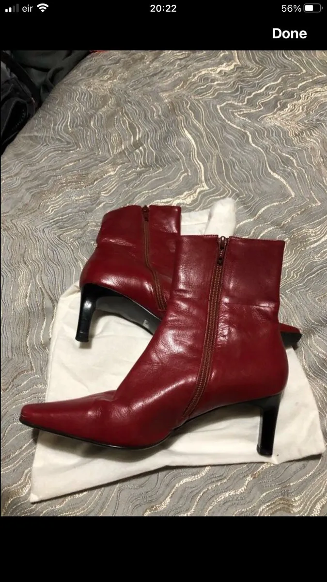 Ladies leather boots size 5 €20 - Image 4
