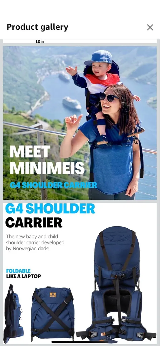 Minimeis shoulder carrier - Image 2