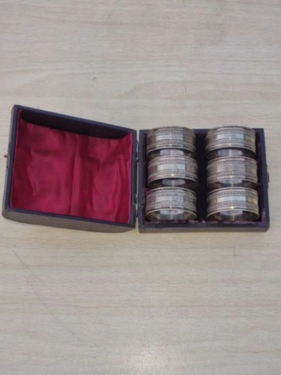 6 Edwardian Napkin Rings - Image 3