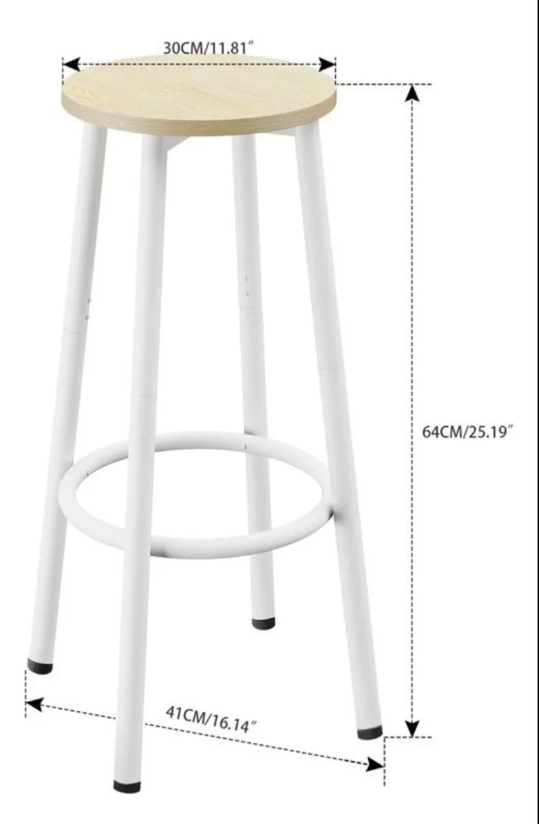 Bar Stools Set of 4 - Image 3
