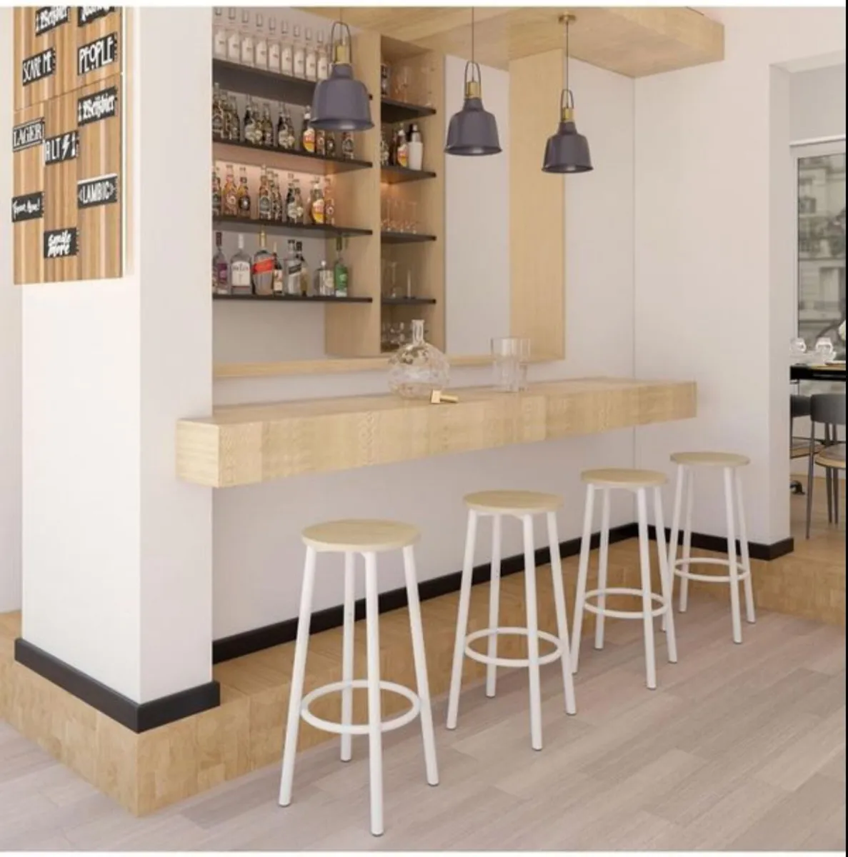 Bar Stools Set of 4 - Image 1