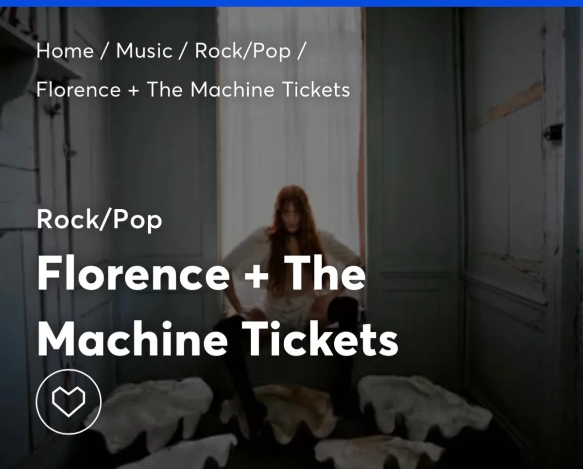 Florence and the Machine Concert tickets - Image 2