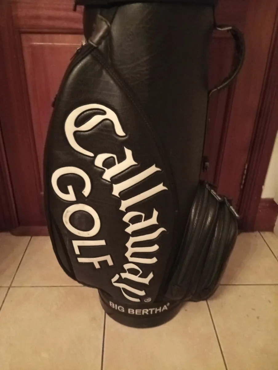 Callaway Leather Waterproof Midsize Cart Bag - Image 1