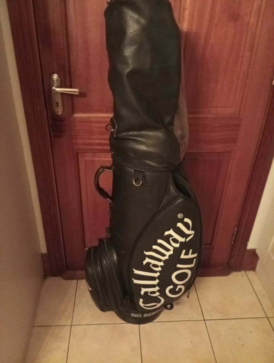 Callaway Leather Waterproof Midsize Cart Bag - Image 2