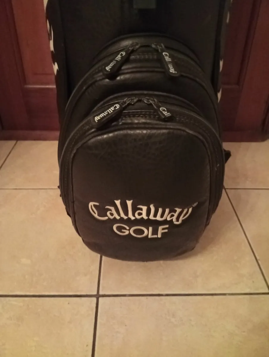 Callaway Leather Waterproof Midsize Cart Bag - Image 3