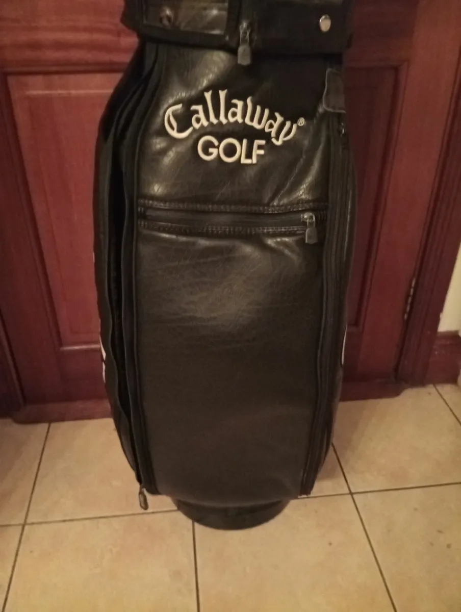 Callaway Leather Waterproof Midsize Cart Bag - Image 4