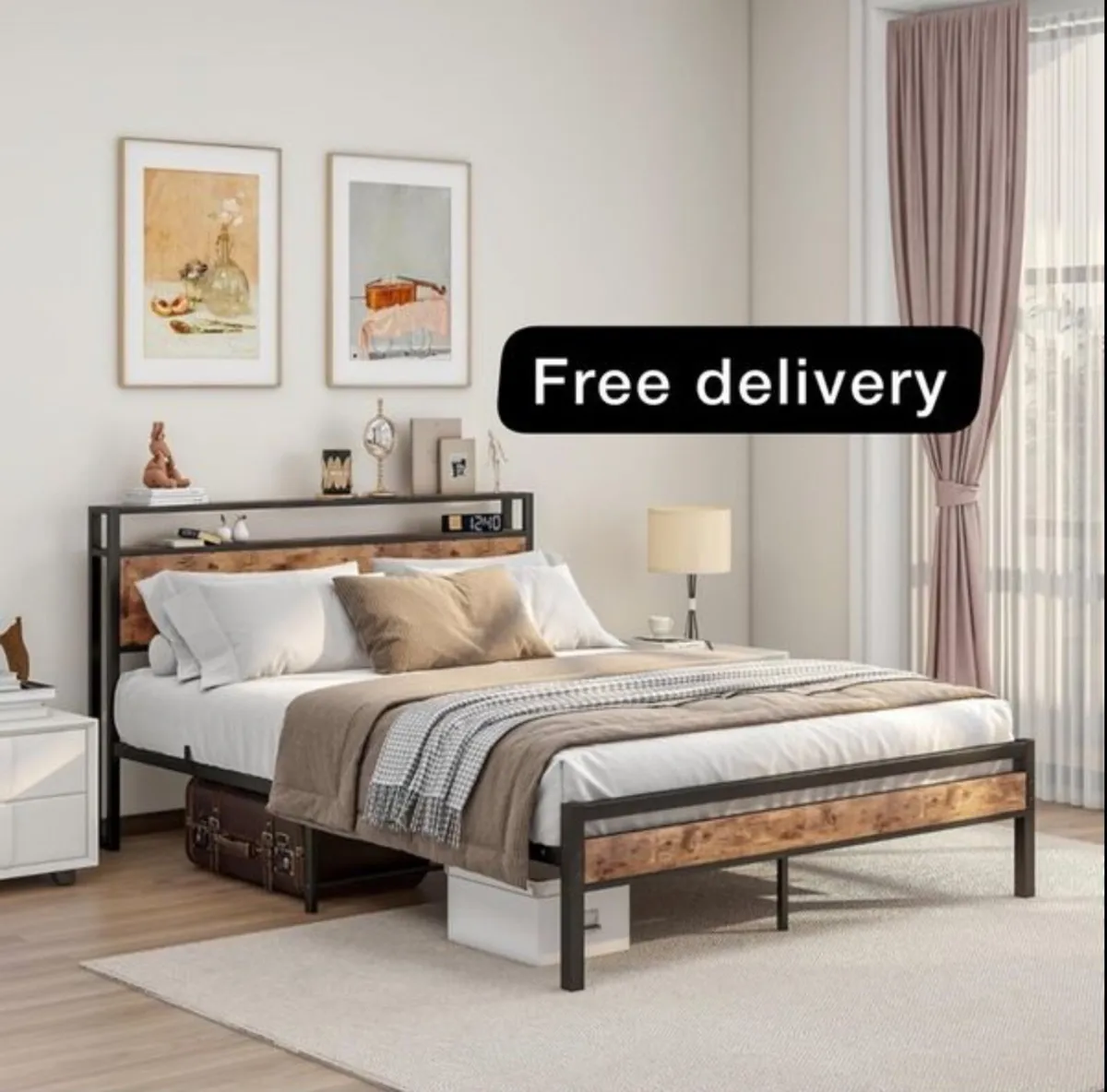 King Size Bed Frame - Image 1