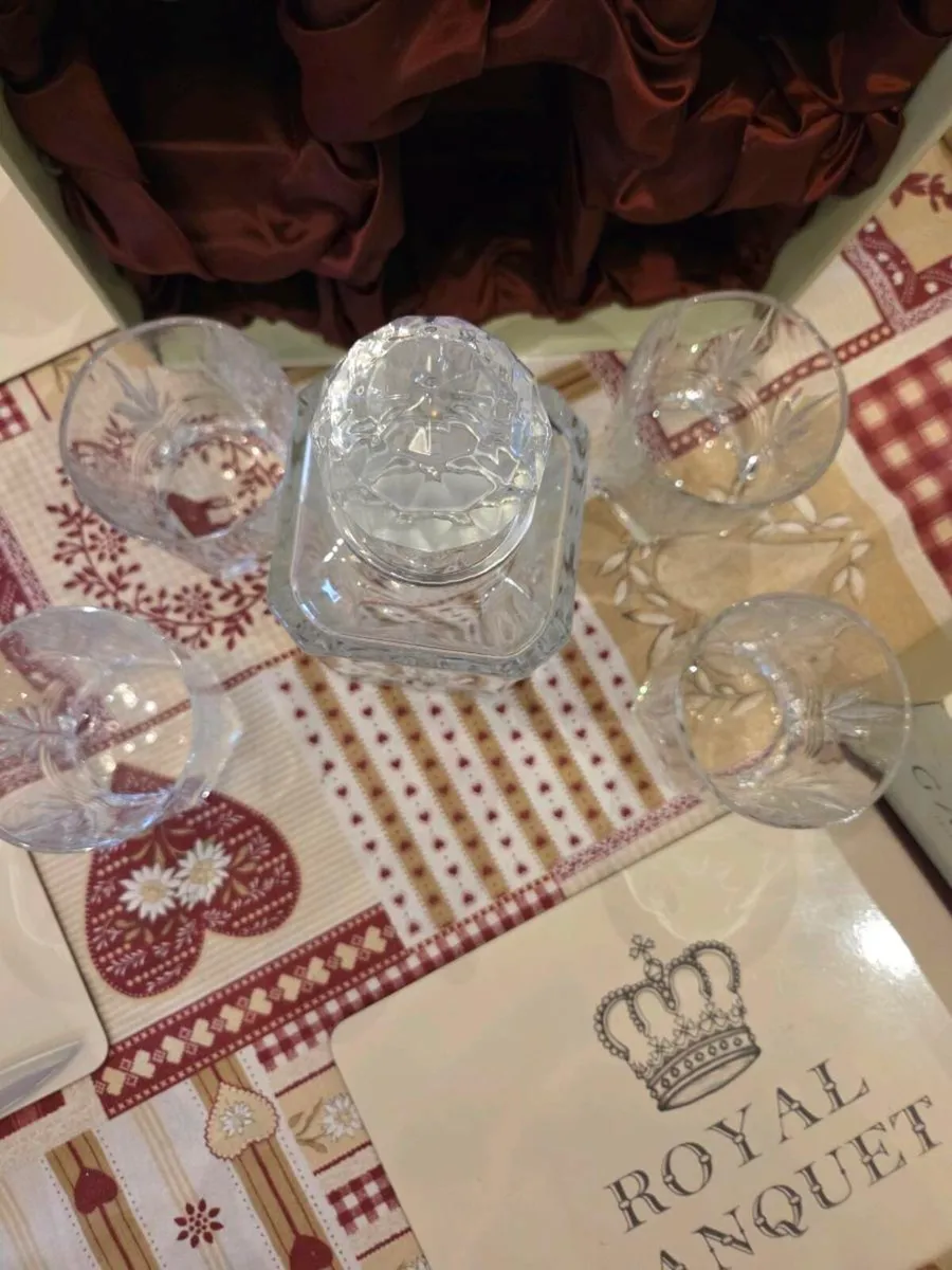 Galway Crystal Set of 4 Kells Whisky Tumblers - Image 3