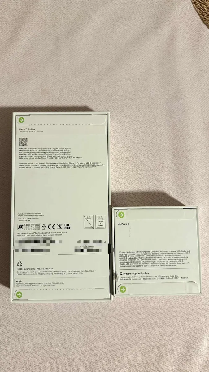 Iphone 17 pro max, airpods 4 - Image 1