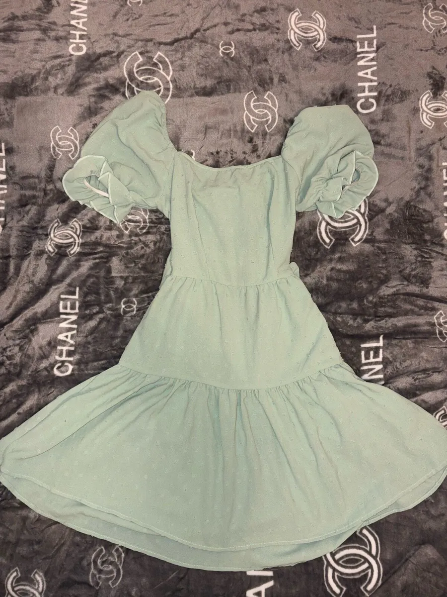 Mint green dress - Image 1