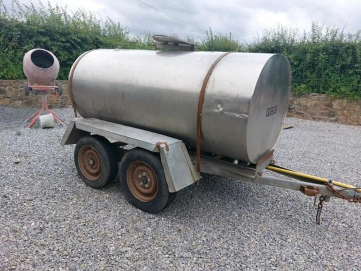 Wanted: milk tank trailer mobile bulk cart