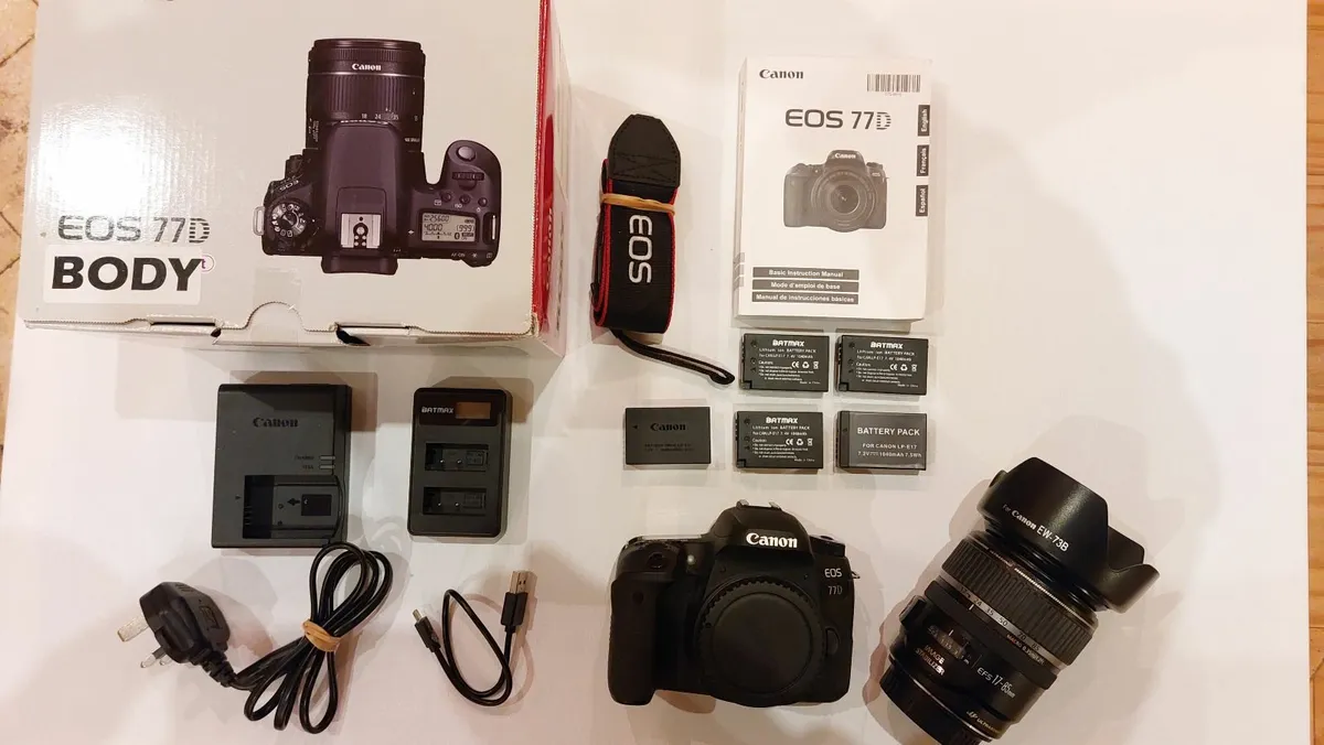 Canon EOS77D with EF-S 17-85mm f/4-5.6 IS USM - Image 1