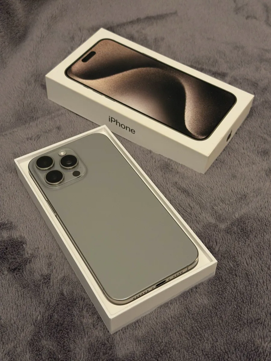 iPhone 15 Pro Max – 512GB – Natural Titanium - Image 1