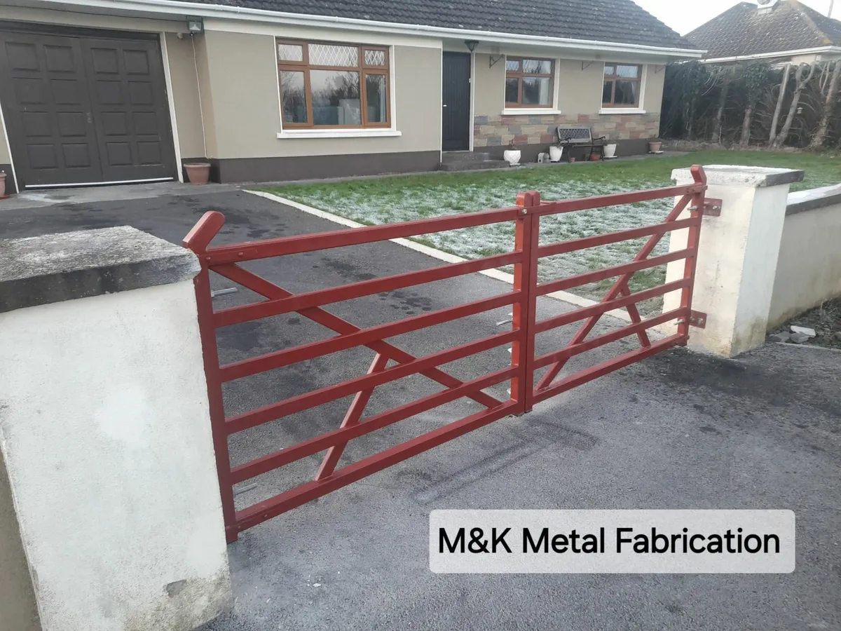 Ranch style metal gates - Image 3