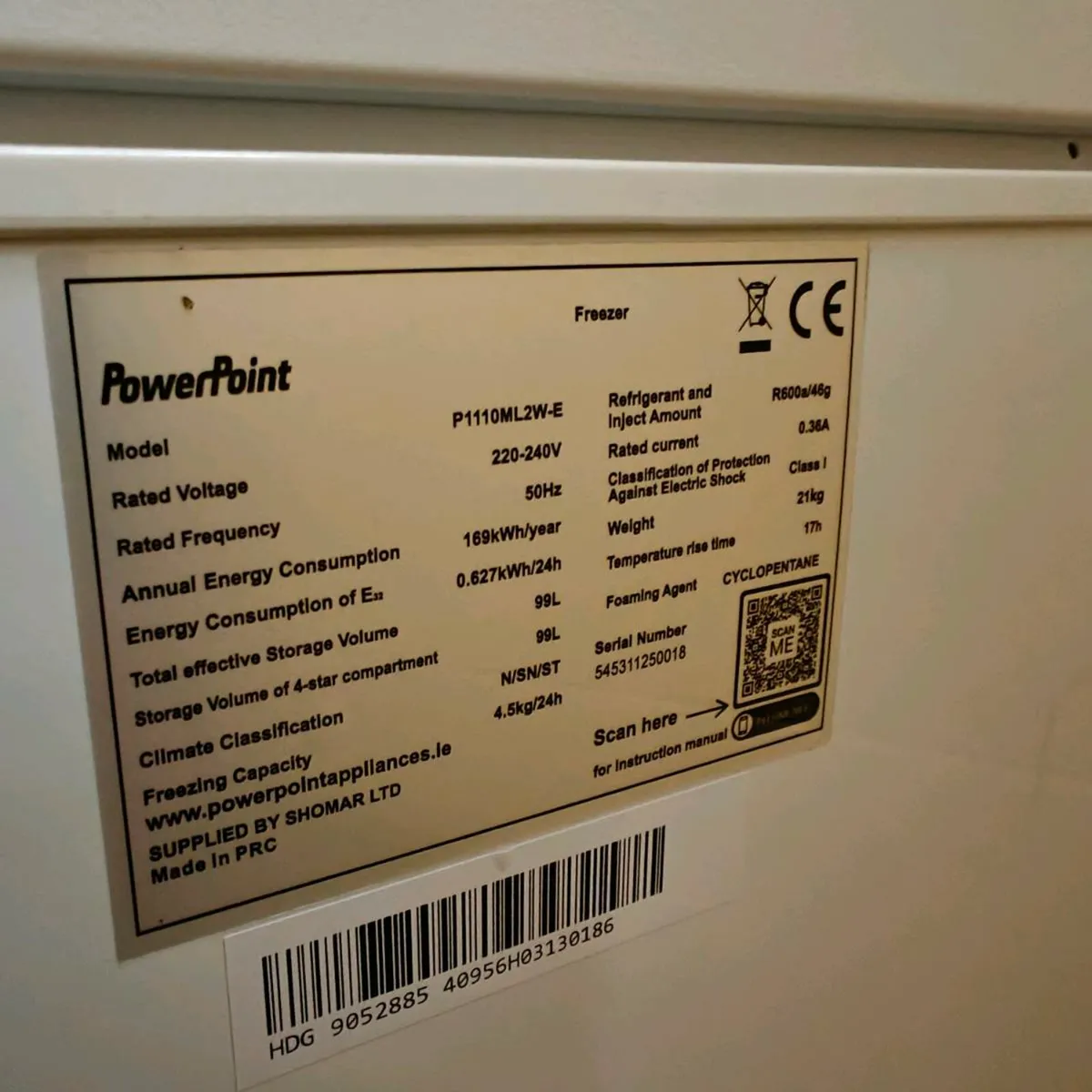 Whirlpool chest freezer - Image 4