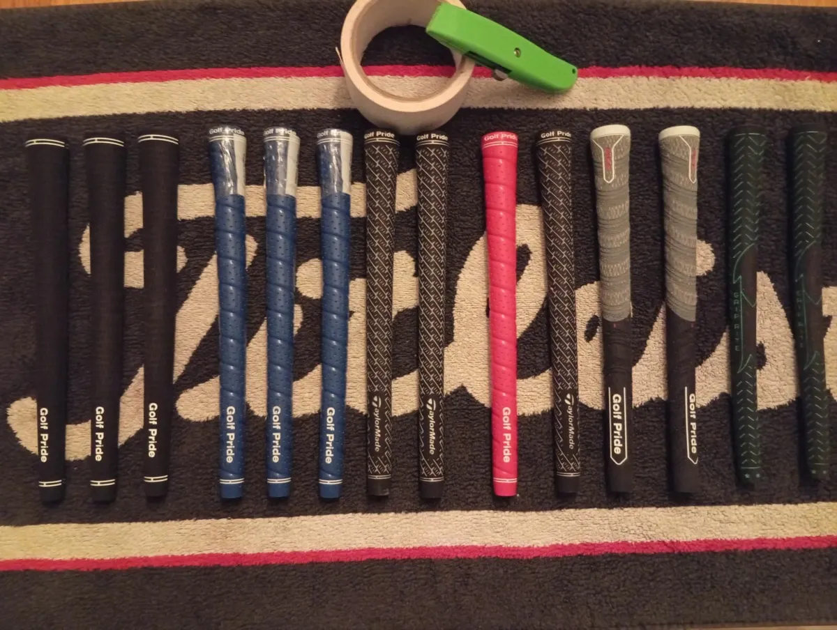 Golf Pride Grips Fitted @ 15 Euro - Image 1