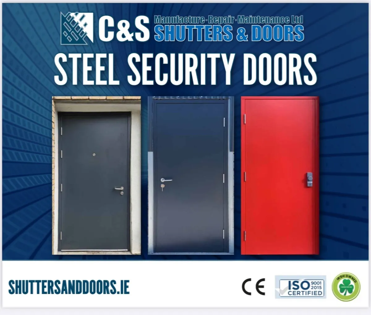 Steel doors