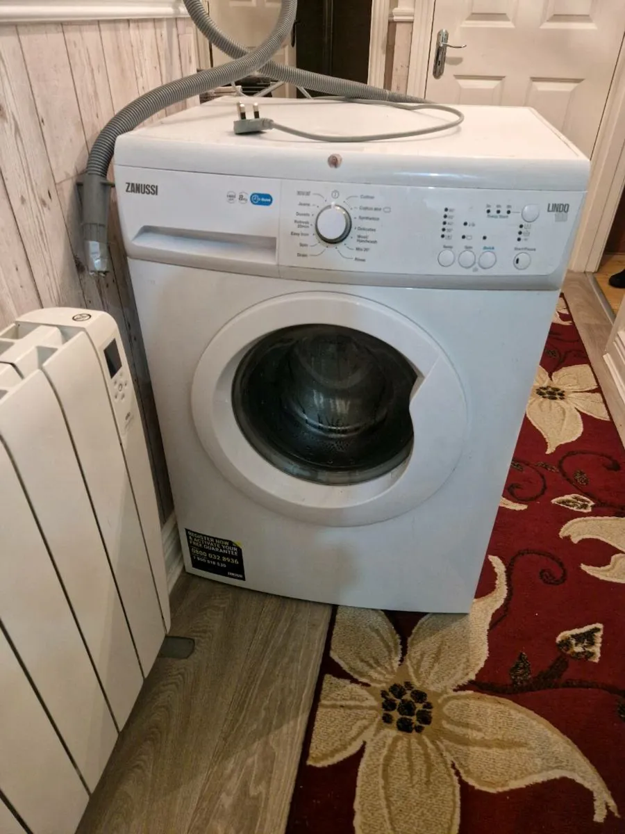 Zanussi 8kg washing machine