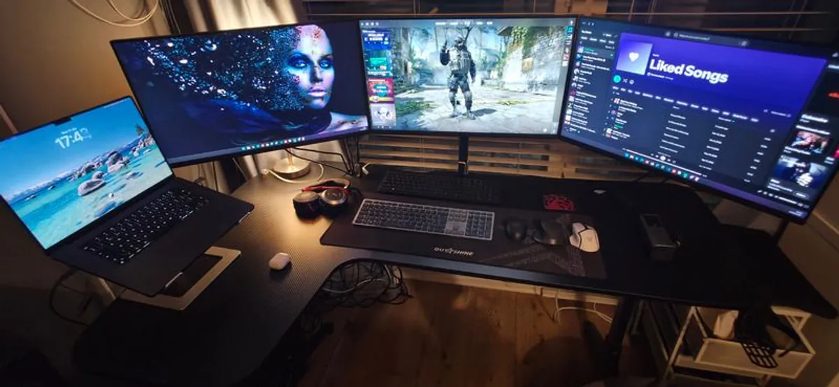 Gaming Desk L-Shape - Image 3