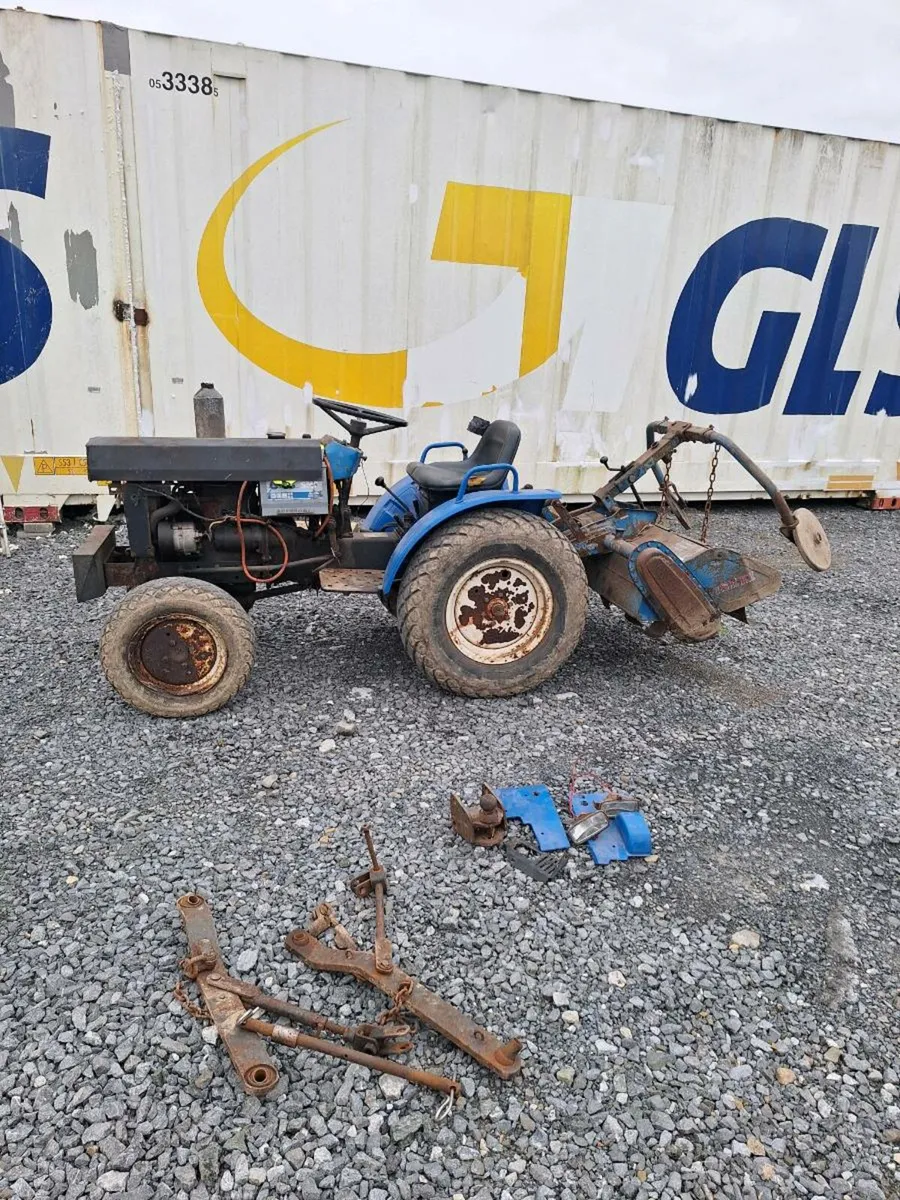 ISEKI TX 1300 4 WHEEL DRIVE WITH ROTAVATOR - Image 1