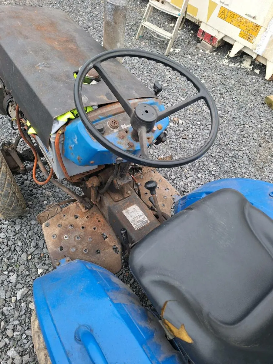 ISEKI TX 1300 4 WHEEL DRIVE WITH ROTAVATOR - Image 3